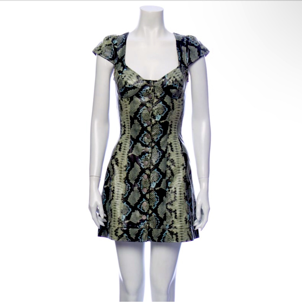 Miaou Leather Dress